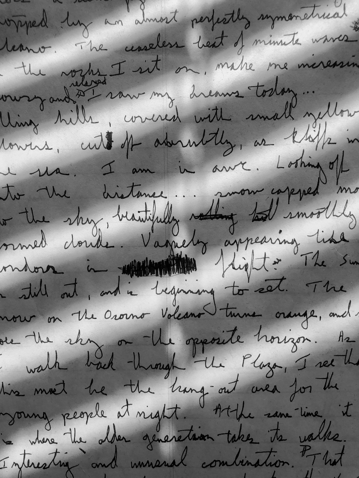 Old handwritten letter