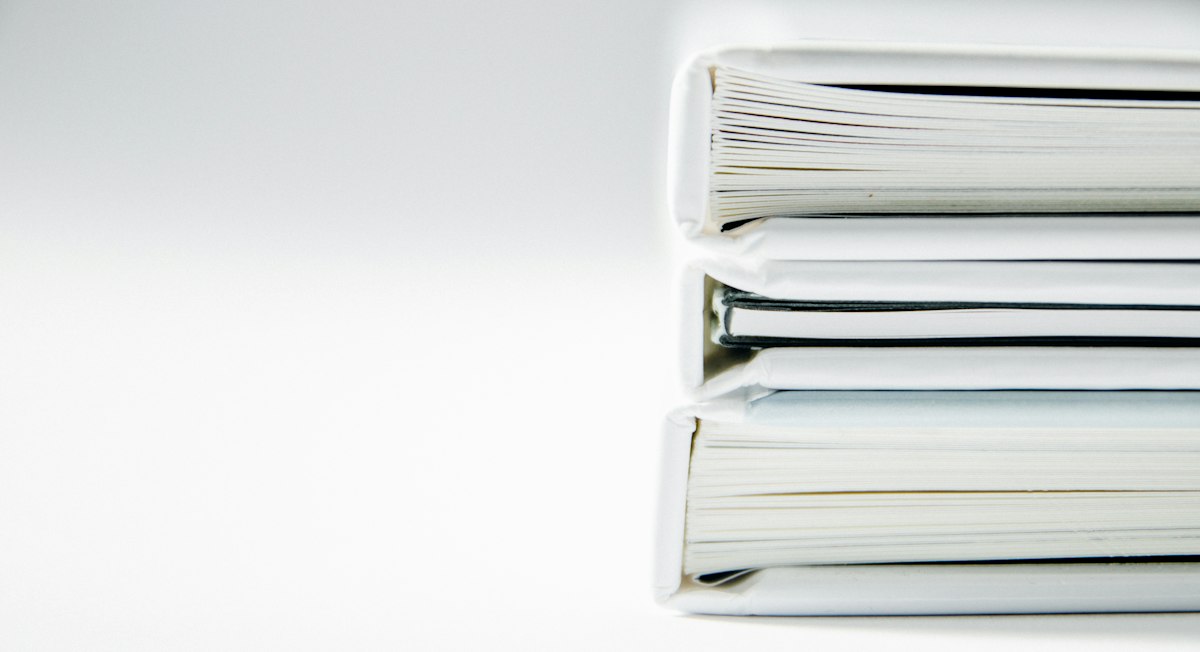 Folder with medical records and reports